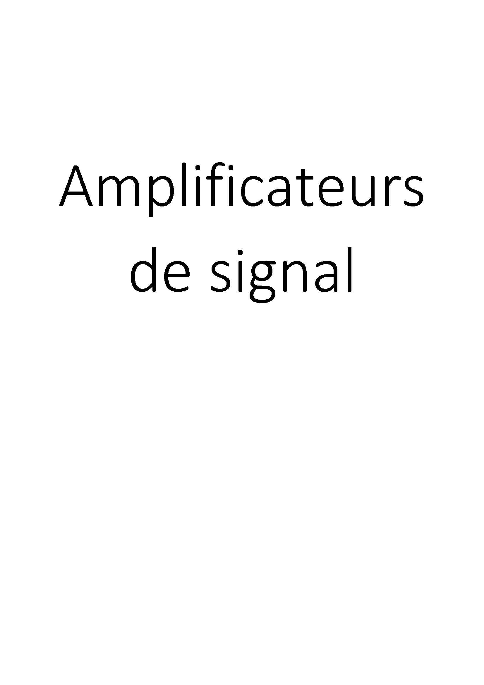 Amplificateurs de signal clicktofournisseur.com