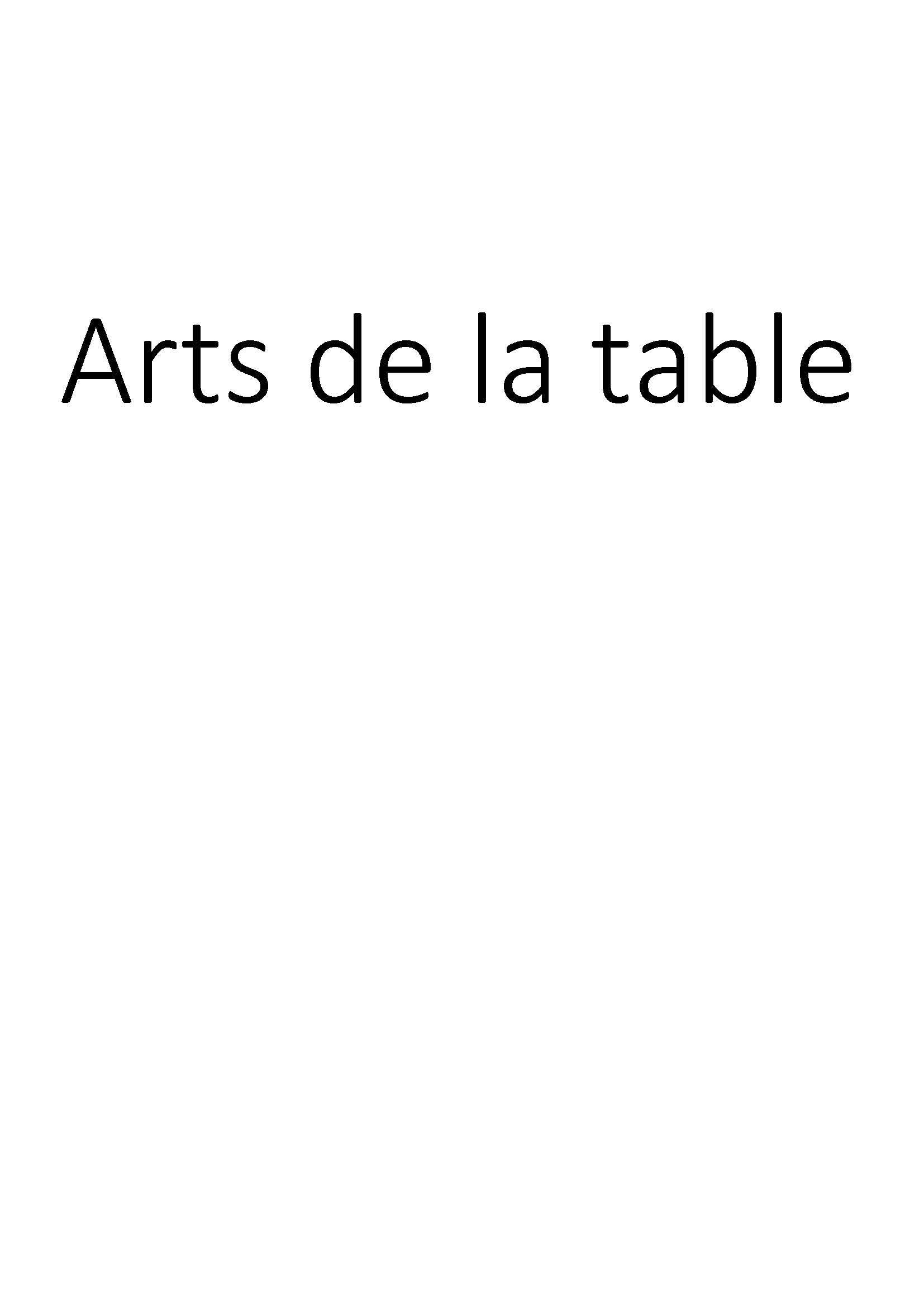 Arts de la table clicktofournisseur.com
