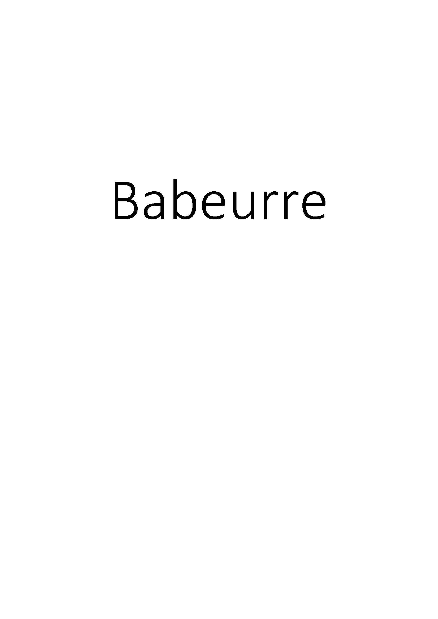 Babeurre