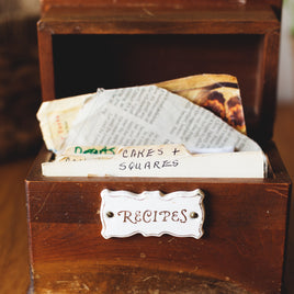 Boîtes à recettes de cuisine clicktofournisseur.com