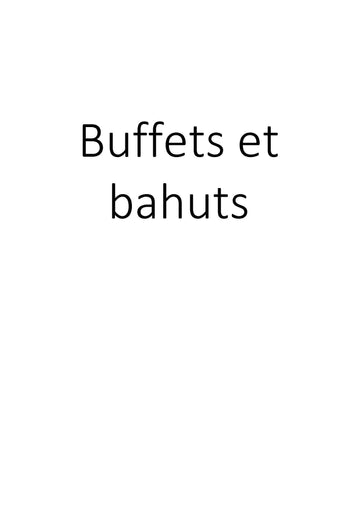 Buffets et bahuts clicktofournisseur.com