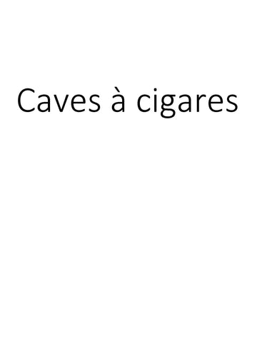 Caves à cigares clicktofournisseur.com