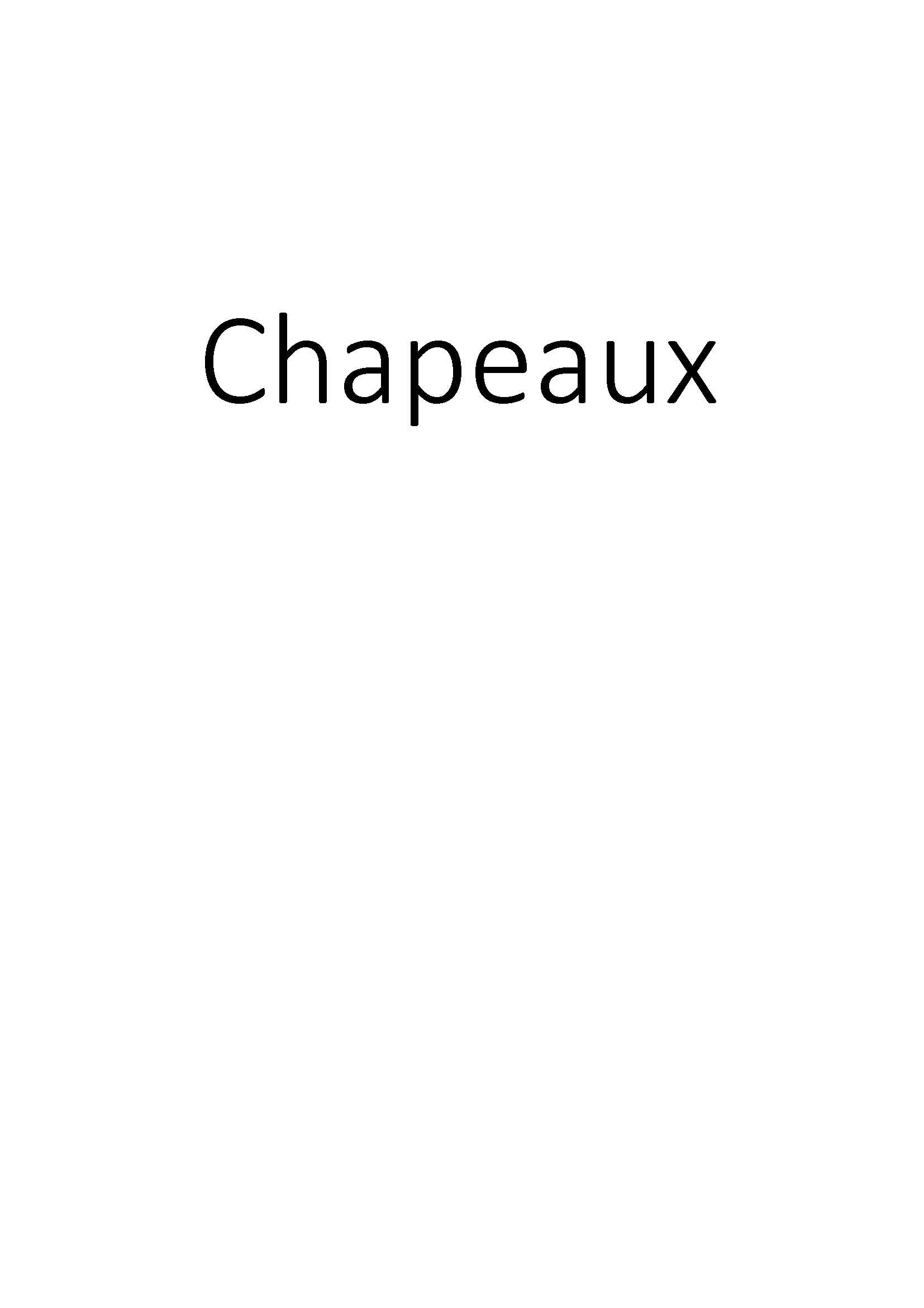 Chapeaux clicktofournisseur.com