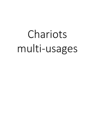 Chariots multi-usages clicktofournisseur.com