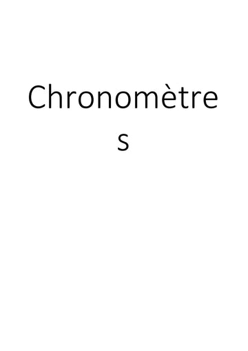 Chronomètres clicktofournisseur.com