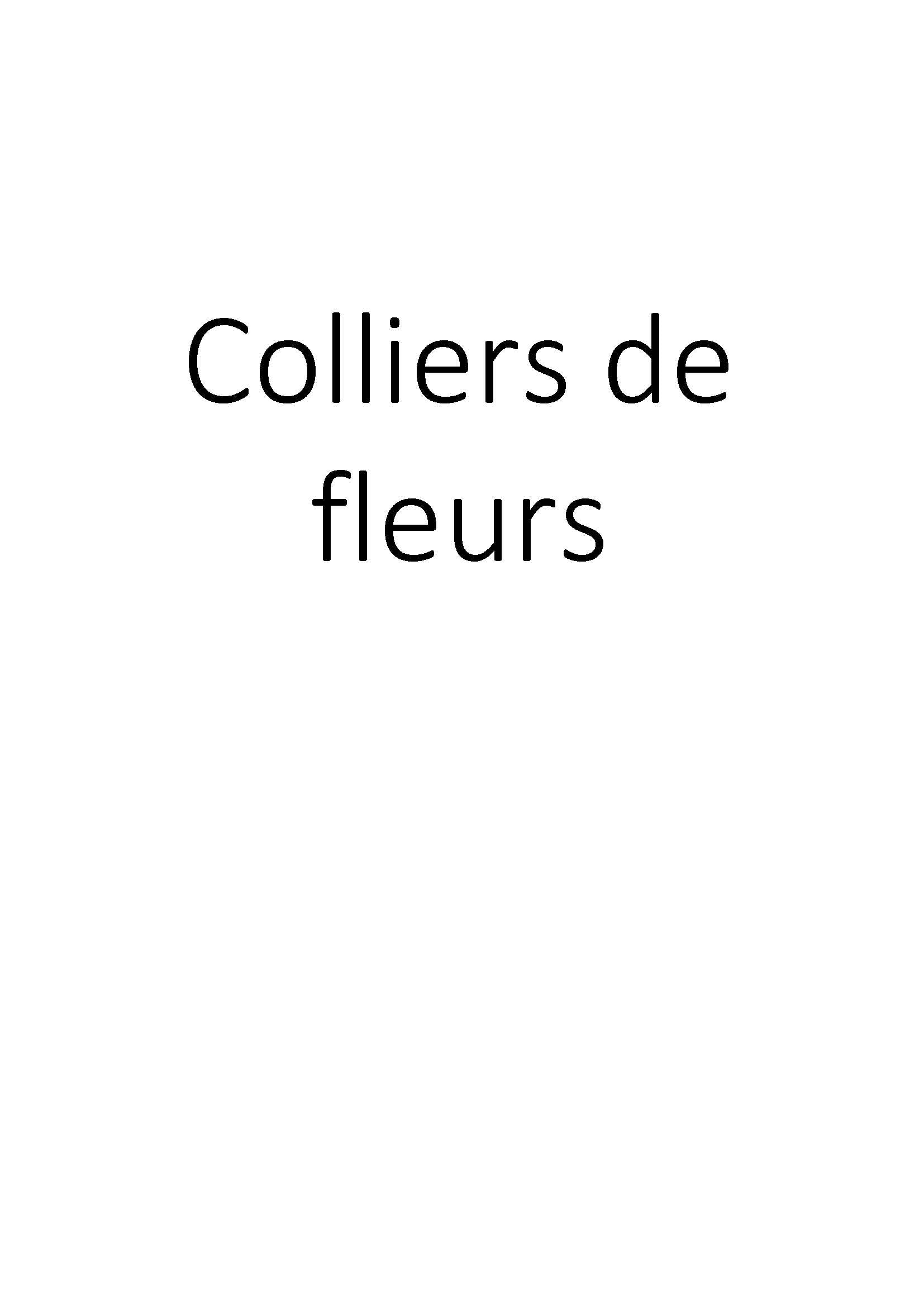 Colliers de fleurs clicktofournisseur.com
