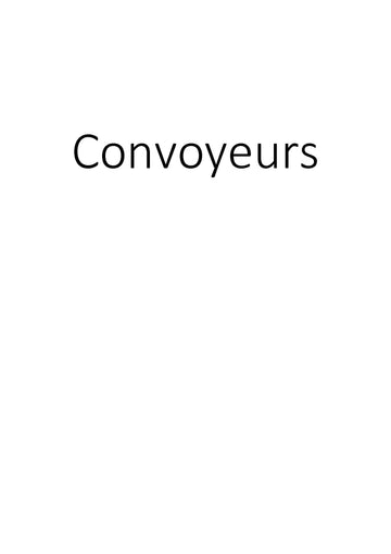 Convoyeurs clicktofournisseur.com