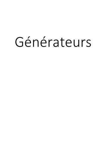 Générateurs clicktofournisseur.com