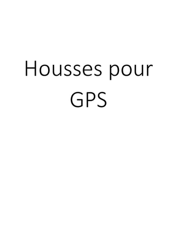 Housses pour GPS clicktofournisseur.com