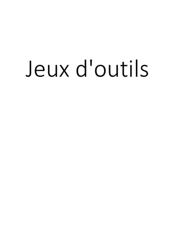 Jeux d'outils clicktofournisseur.com