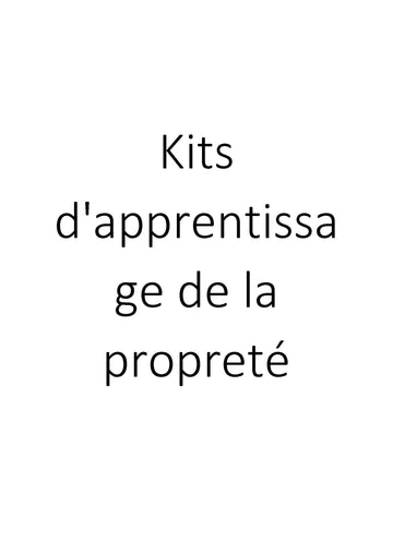 Kits d'apprentissage de la propreté clicktofournisseur.com