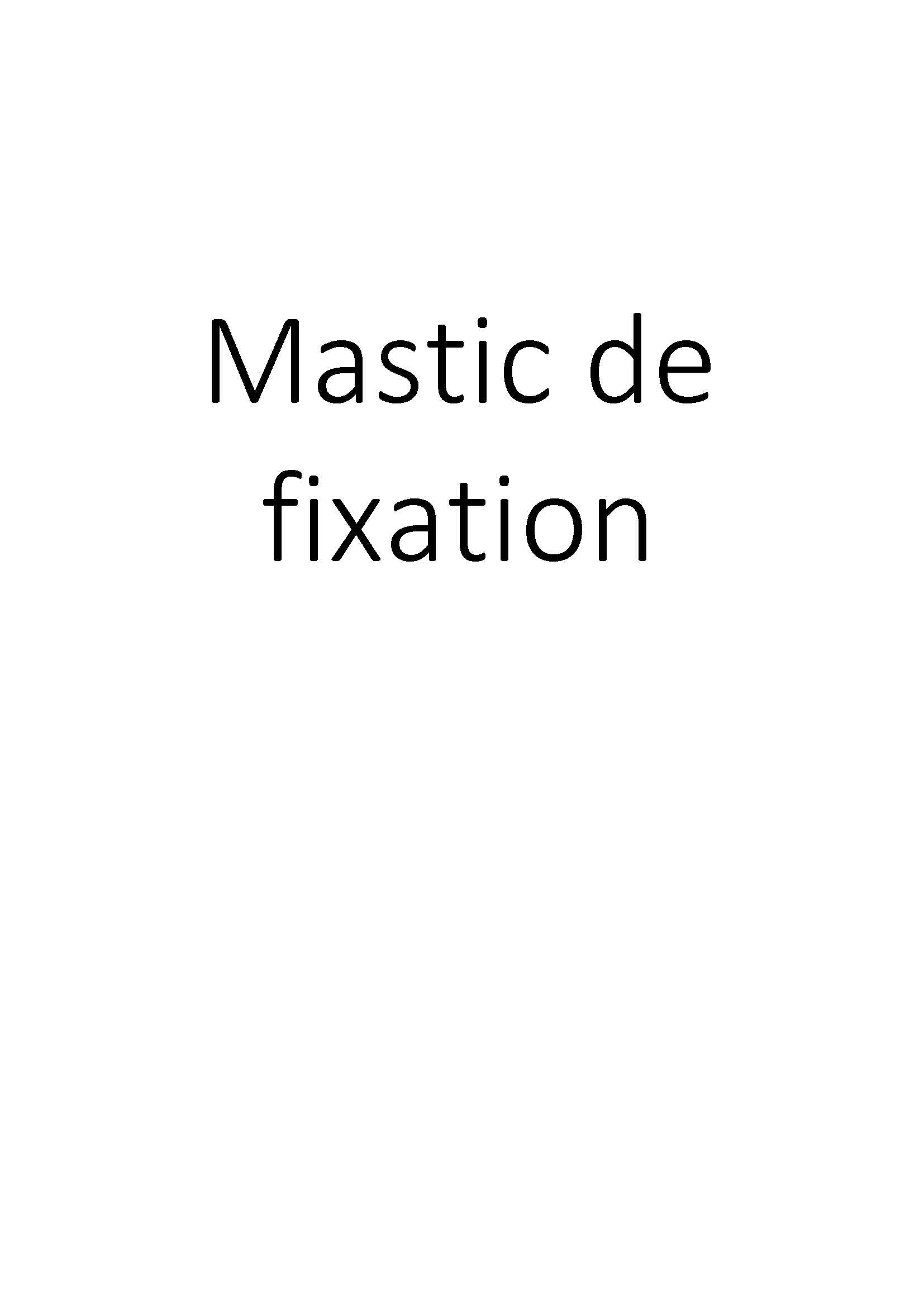 Mastic de fixation clicktofournisseur.com