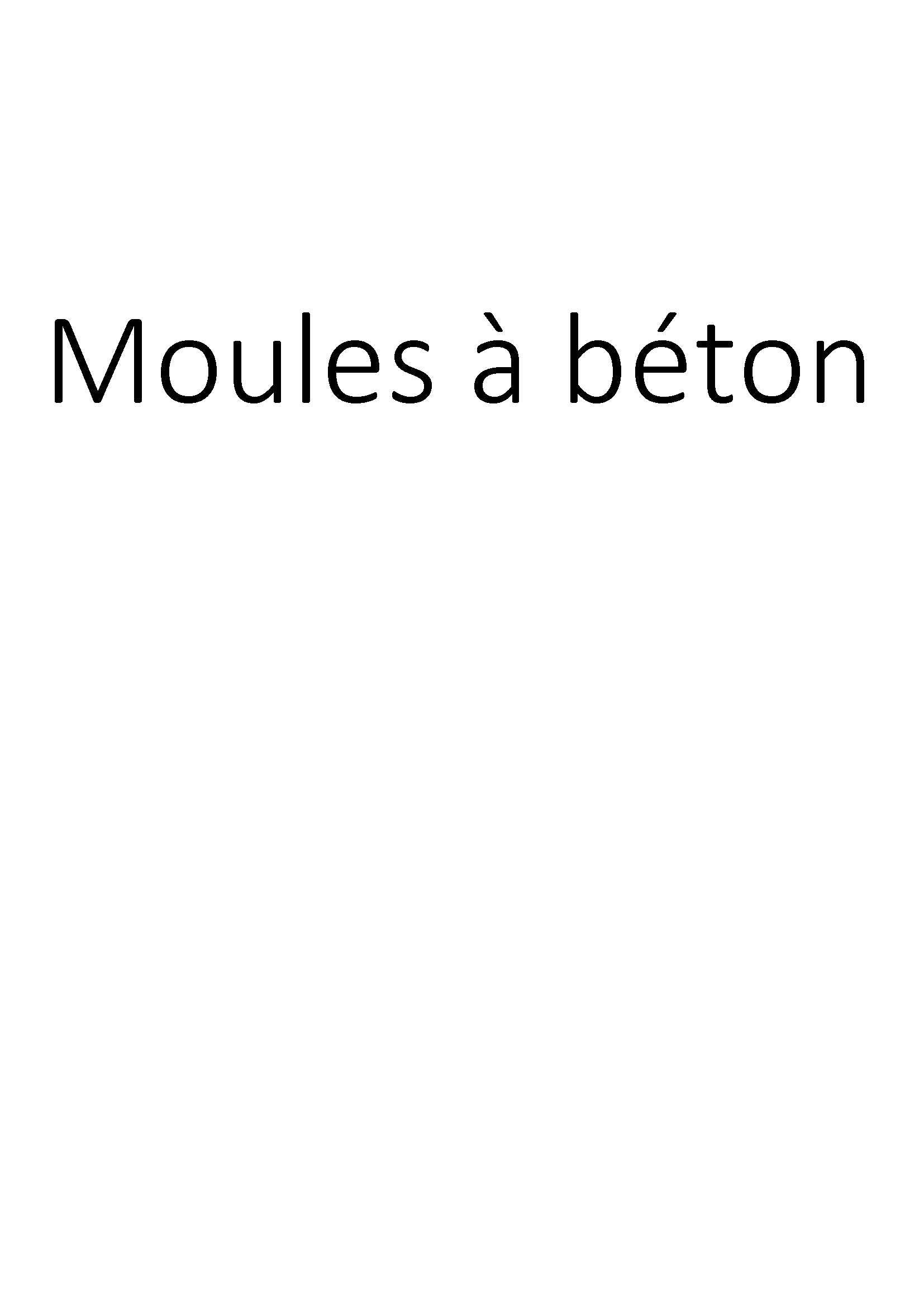 Moules à béton clicktofournisseur.com