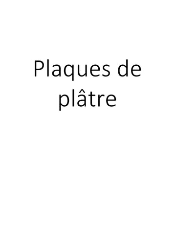 Plaques de plâtre clicktofournisseur.com