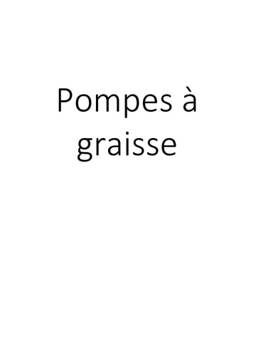 Pompes à graisse clicktofournisseur.com