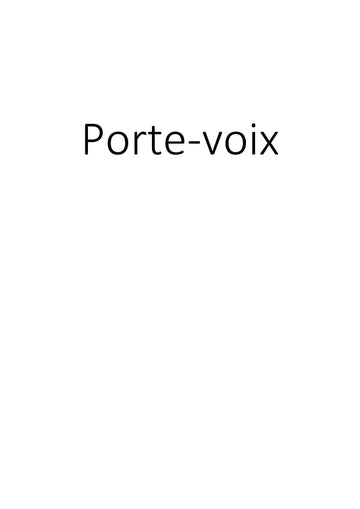 Porte-voix clicktofournisseur.com