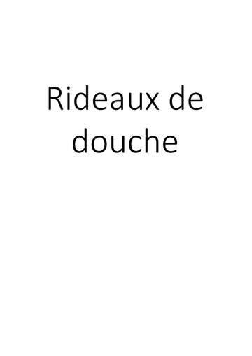 Rideaux de douche clicktofournisseur.com