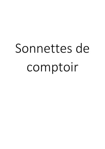Sonnettes de comptoir clicktofournisseur.com