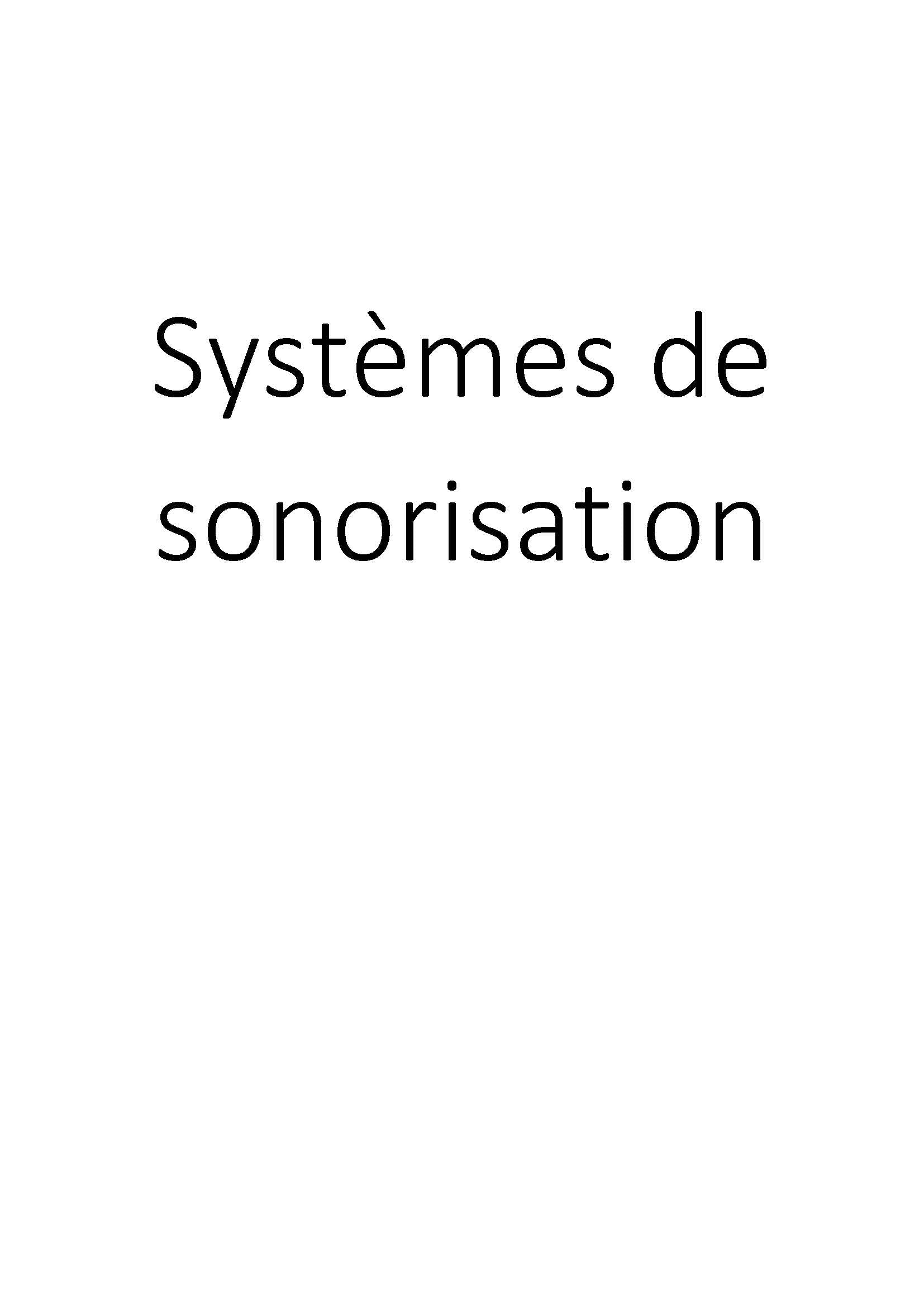 Systèmes de sonorisation clicktofournisseur.com