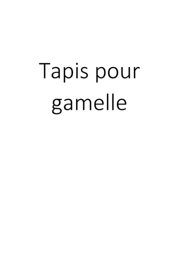 Tapis pour gamelle clicktofournisseur.com
