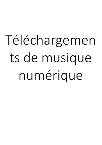 Téléchargements de musique numérique clicktofournisseur.com