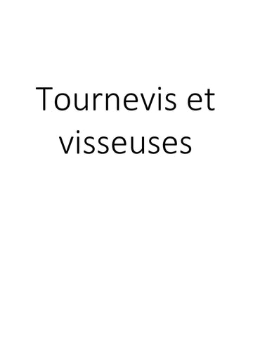 Tournevis et visseuses clicktofournisseur.com