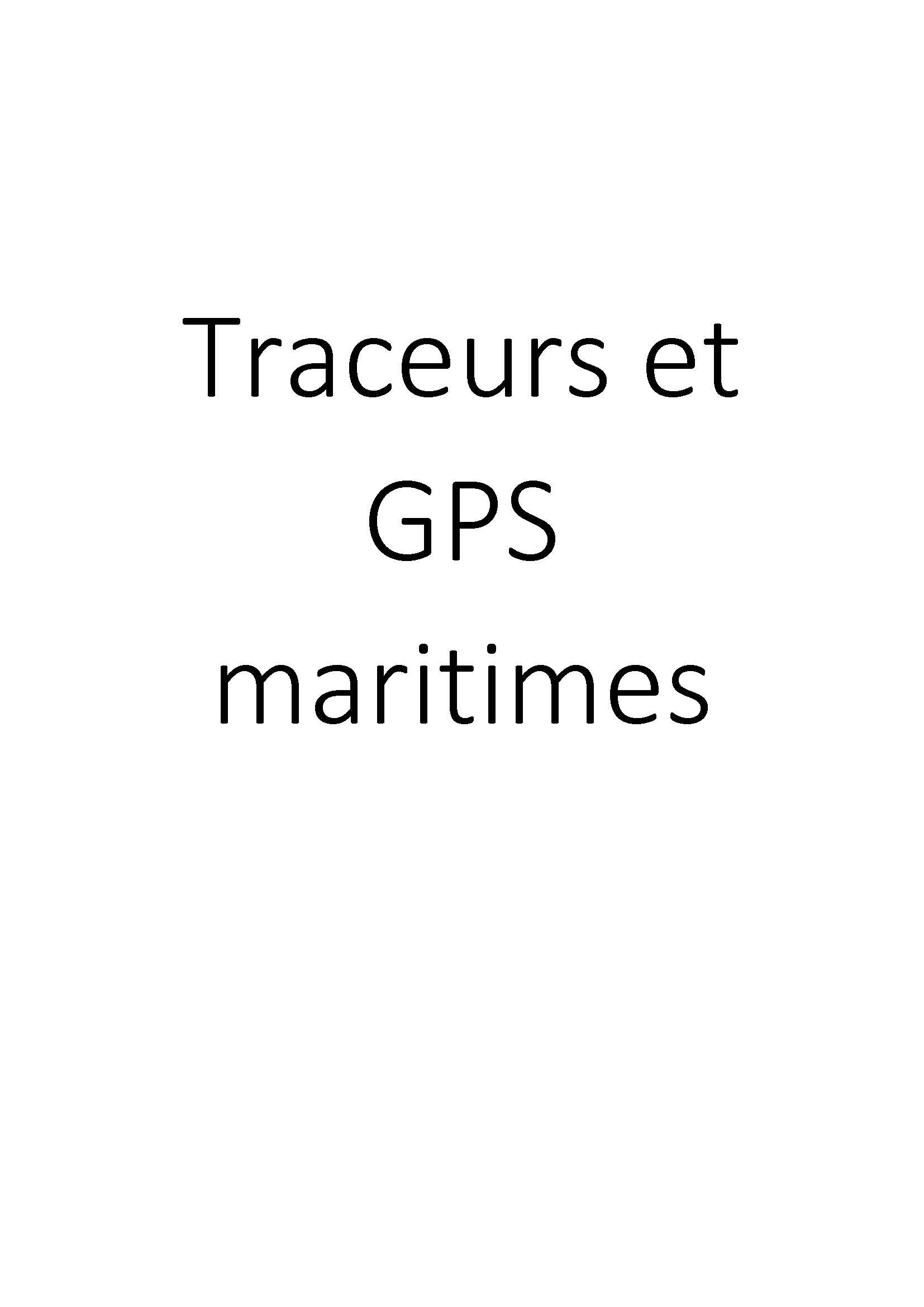 Traceurs et GPS maritimes clicktofournisseur.com