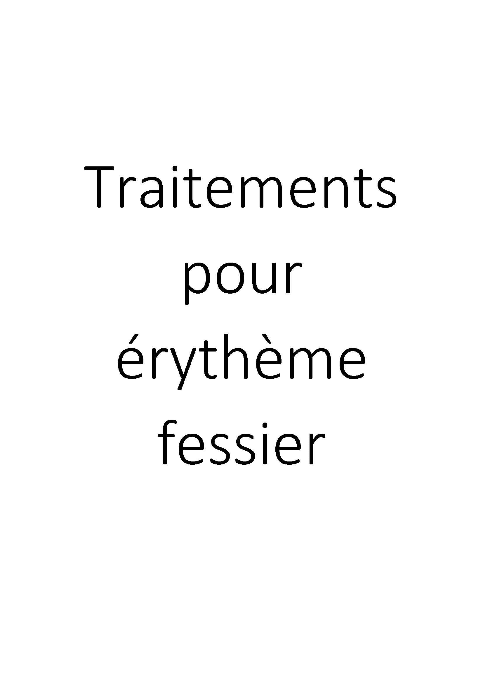 Traitements pour érythème fessier clicktofournisseur.com