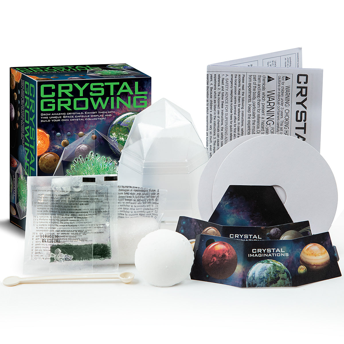 Coffret diy 4m crystal imaginations vert