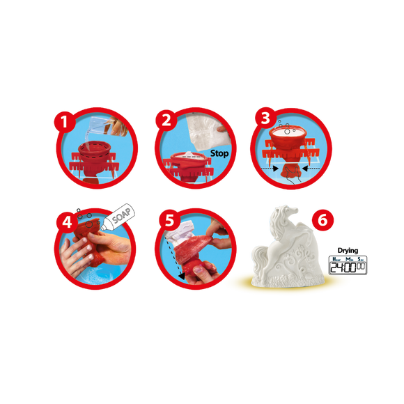 SES Casting & painting "3D horses"