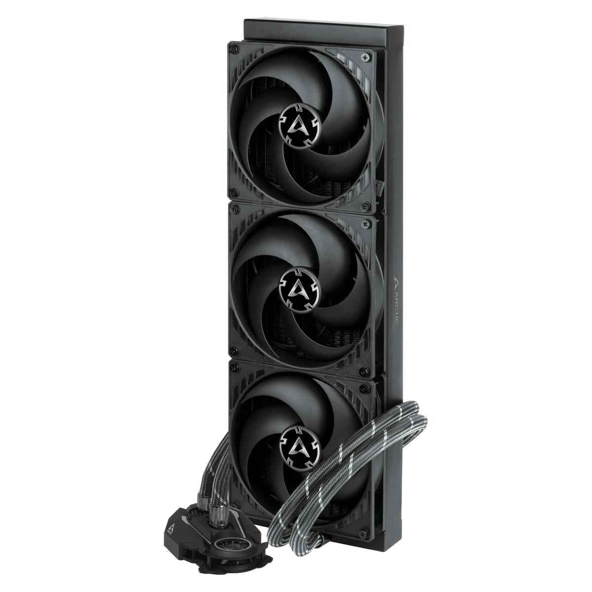 Cooler Arctic "Liquid Freezer II - 420", compatibil skt. Intel si AMD, racire cu lichid, ventilator 140 mm x 3, 1700 rpm, "ACFRE00092A" (timbru verde 2.00 lei)