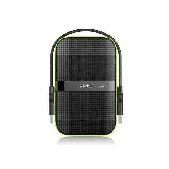 Silicon Power Armor A60 external hard drive 4000 GB Black, Green