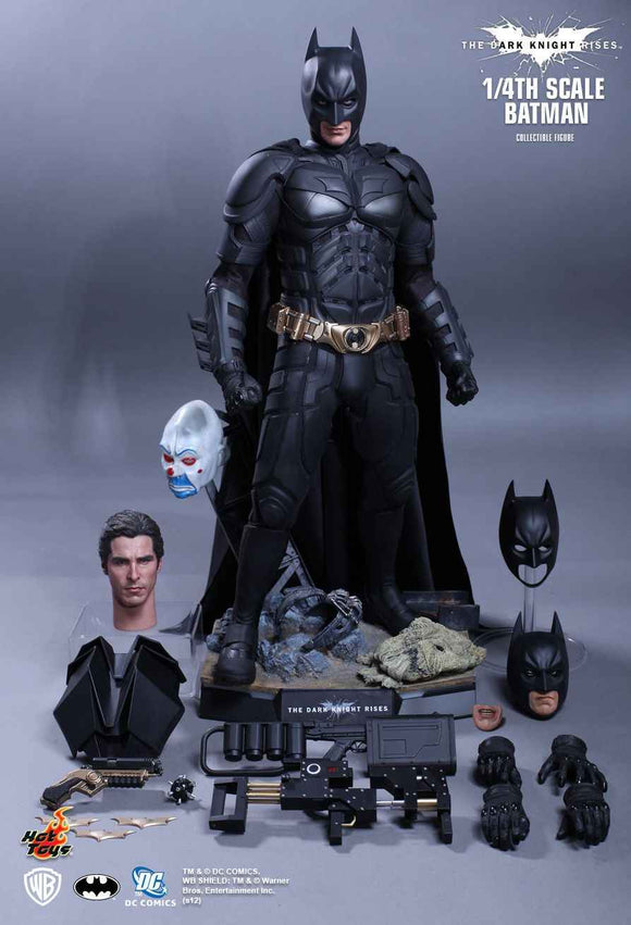 Figurine Hot Toys QS001 - DC Comics - The Dark Knight Rises - Batman Deluxe Version