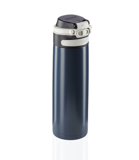 Leifheit 03275 travel mug 600 ml Black, Blue Stainless steel