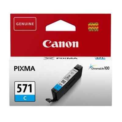 Cartouche d'encre Canon CLI-571C cyan (0386C001)