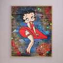 Betty Boop Rouge impression de l'œuvre originale de Vincent STREIFF