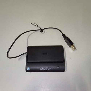 Retour client Ecost Reiner SCT cyberJack RFID Basis nPA Lecteur de carte à puce eID BSICertifié avec lo