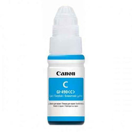 Canon GI-490 C (0664C001) Ink Refill Bottle, Cyan