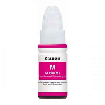 Canon GI-490 M (0665C001) Ink Refill Bottle, Magenta