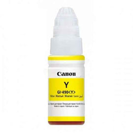 Canon GI-490 Y (0666C001) Ink Refill Bottle, Yellow