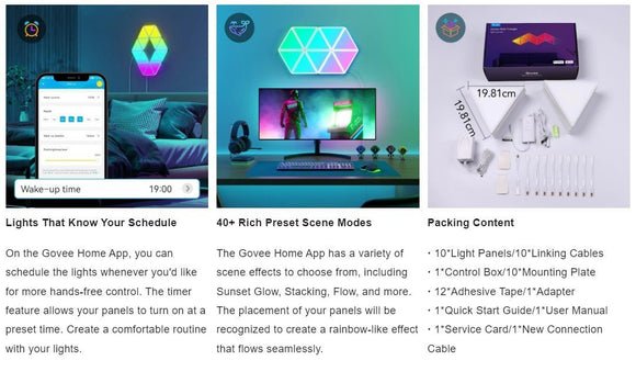 Govee Glide Smart panel White Wi-Fi/Bluetooth