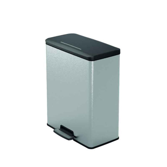 Curver | Pedal Bin Deco, 65L | Silver