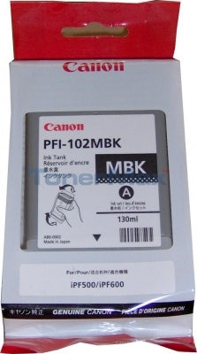 Encre canon pfi-102 noir mat 0894b001