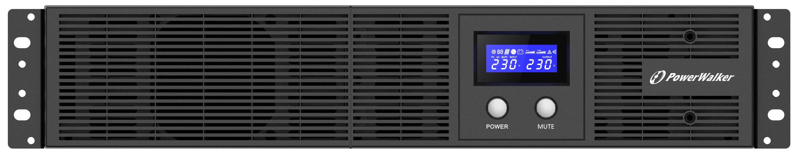 PowerWalker VI 3000 RLE, onduleur 3 000 VA, 1 800 W, 8 prises secteur