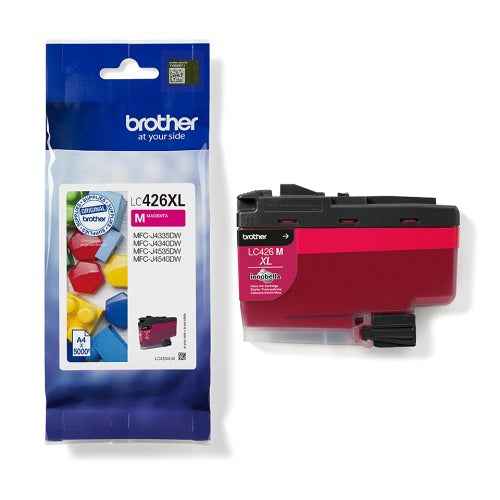 Cartouche d'encre Brother LC426XLM, magenta (5 000 pages)