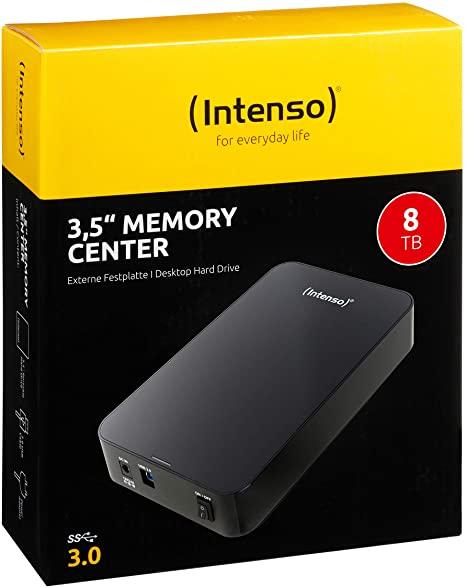 External HDD|INTENSO|6031516|8TB|USB 3.0|Drives 1|Black|6031516