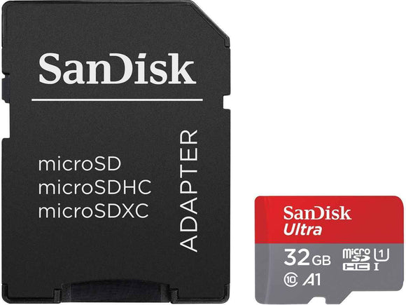 SanDisk Ultra 32GB MicroSDHC + Adapter