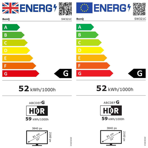 BENQ 32" LED SW321C/ IPS panel/ 3840x2160/ 1000:1/ 5ms/ 2x HDMI/ DP/ USB/ USB-C/ čtečka karet/ černý