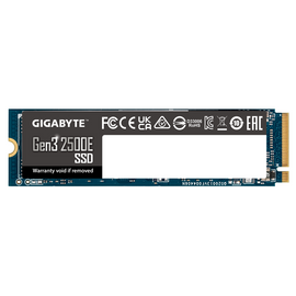 Gigabyte SSD | G325E500G | 500 GB | Solid-state drive interface PCIe 3.0x4, NVMe1.3 | Read speed 2300 MB/s | Write speed 1500 MB/s