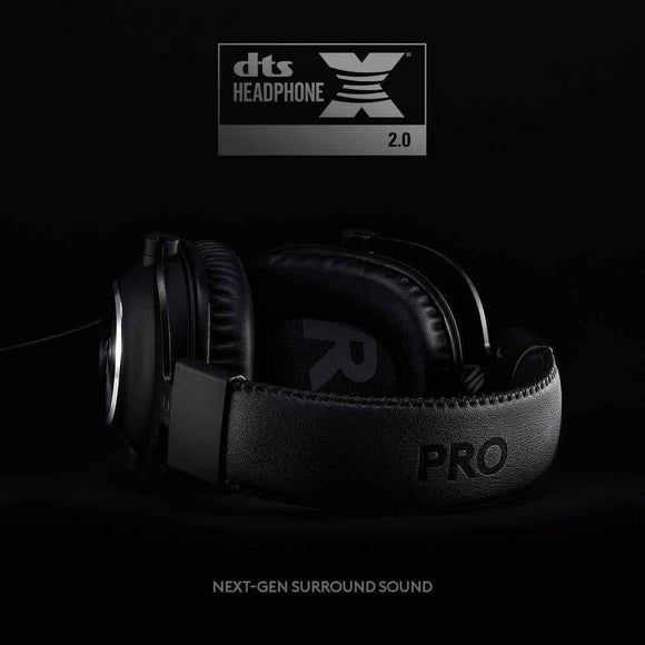 Logitech G PRO X Gaming Headset, Black.